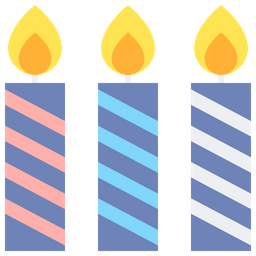 Birthday Candle  Icon