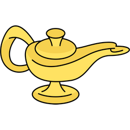 Arabian Magic Lamp  Icon