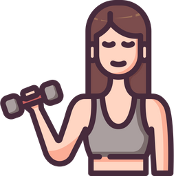 Exercise  women  Icon