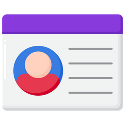 Contact Details  Icon