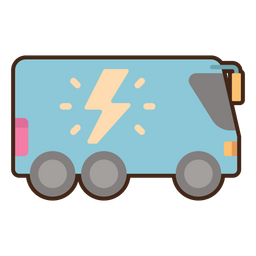 Electric Bus  Icon