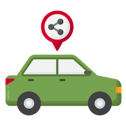 Car Sharing  Icon