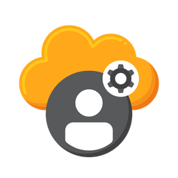 Cloud Admin  Icon