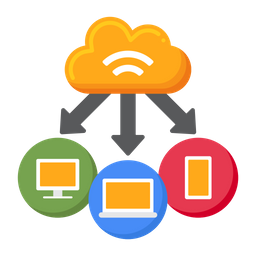 Cloud Application  Icon