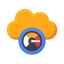 Cloud Performance  Icon