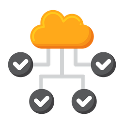 Cloud Infrastructure  Icon