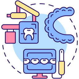 Cuidado dental  Ícone