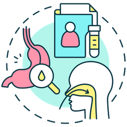 Gastric fluid analysis  Icon