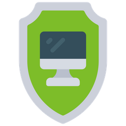 Computer Shield  Icon