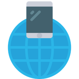 Mobile Internet  Icon