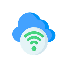 Cloud Wifi  Icon