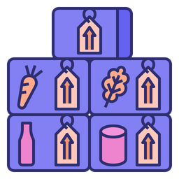 Higher Goods Price  Icon