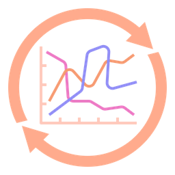 Economic Cycles  Icon