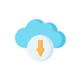 Cloud Download  Icon