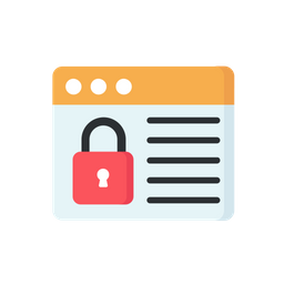 Lock Website  Icon