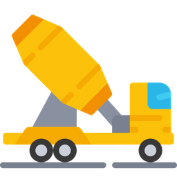 Betonmischer-LKW  Symbol