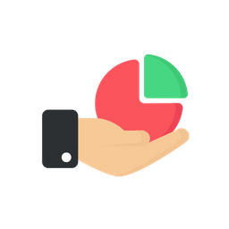 Business Graph Care  Icon