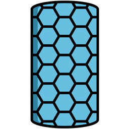 Carbon Nanotube  Icon