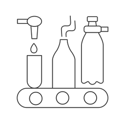 Glass production  Icon