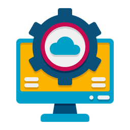 Sistema operacional em nuvem  Ícone