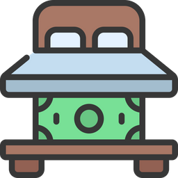 Cash Under Mattress  Icon