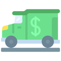 Cash Truck  Icon