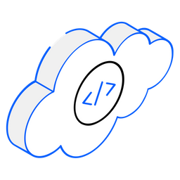 Cloud Coding  Icon