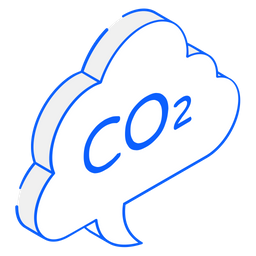 Dióxido de carbono  Icono