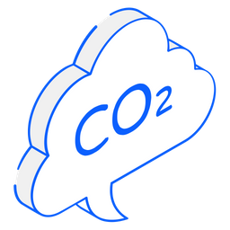 Carbon Dioxide  Icon