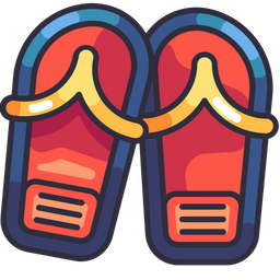 Flip flops sandals  Icon