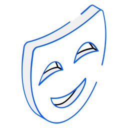 Mascara De Comedia Mascara De Teatro Drama Icono