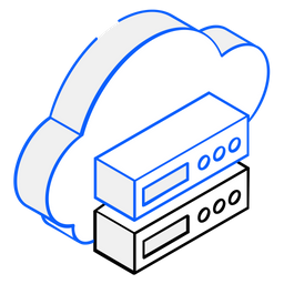 Cloud Server  Icon