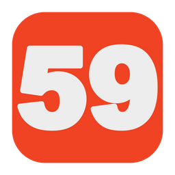 59 Number  Icon