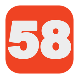 Número 58  Ícone