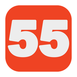 55 Number  Icon