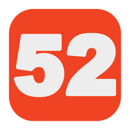 Número 52  Ícone