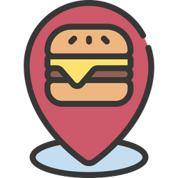 Burger Location  Icon