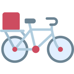 Bicycle Delivery  Icon