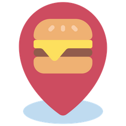 Burger Location  Icon