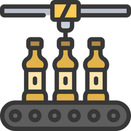 Bottle Production  Icon