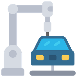 자동차 생산  아이콘