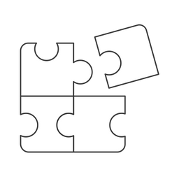 Logical puzzle design  Icon