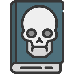 Scary Book  Icon