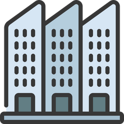 Buildings Block  Icon