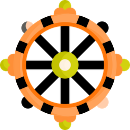 Dharma wheel  Icon