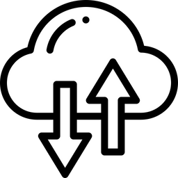 Cloud storage  Icon