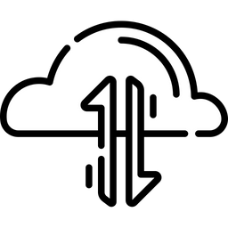 Cloud data  Icon