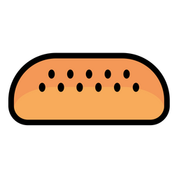 Hamburgerbrot  Symbol