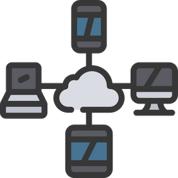 Cloud Network  Icon