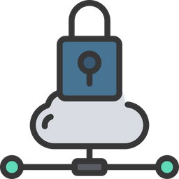 Cloud Security  Icon